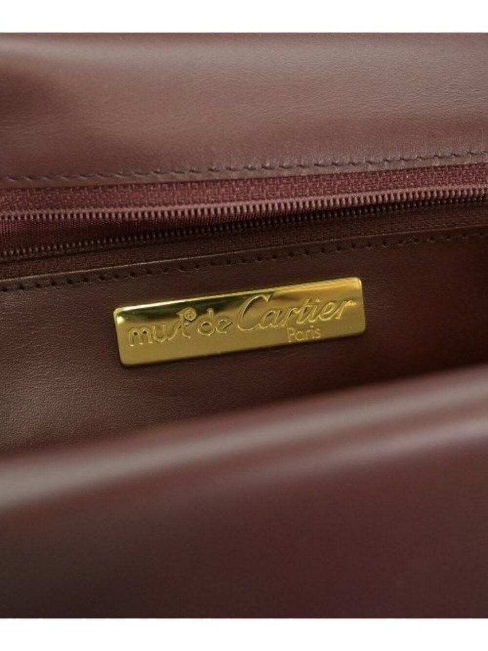 Cartier Shoulder Bag Brown - Picture 6 of 11